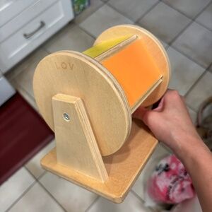 Lovevery Rainbow Drum‎ Wooden Spinner